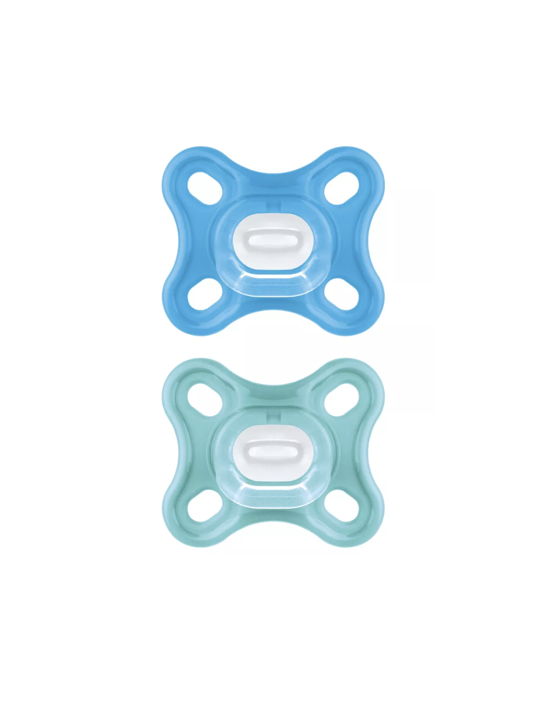 MAM CHUPETE SILICONA COMFORT AZUL 0+ M PACK DOBLE - 2 unidades
