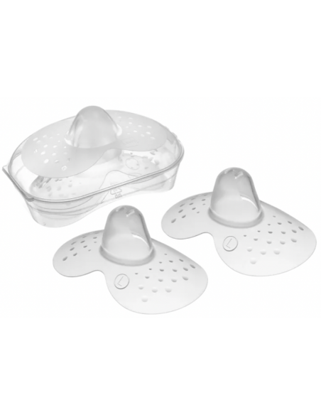 MAM PEZONERA SILICONA NIPPLE SHIELDS 2 U TALLA GRANDE - 2 unidades