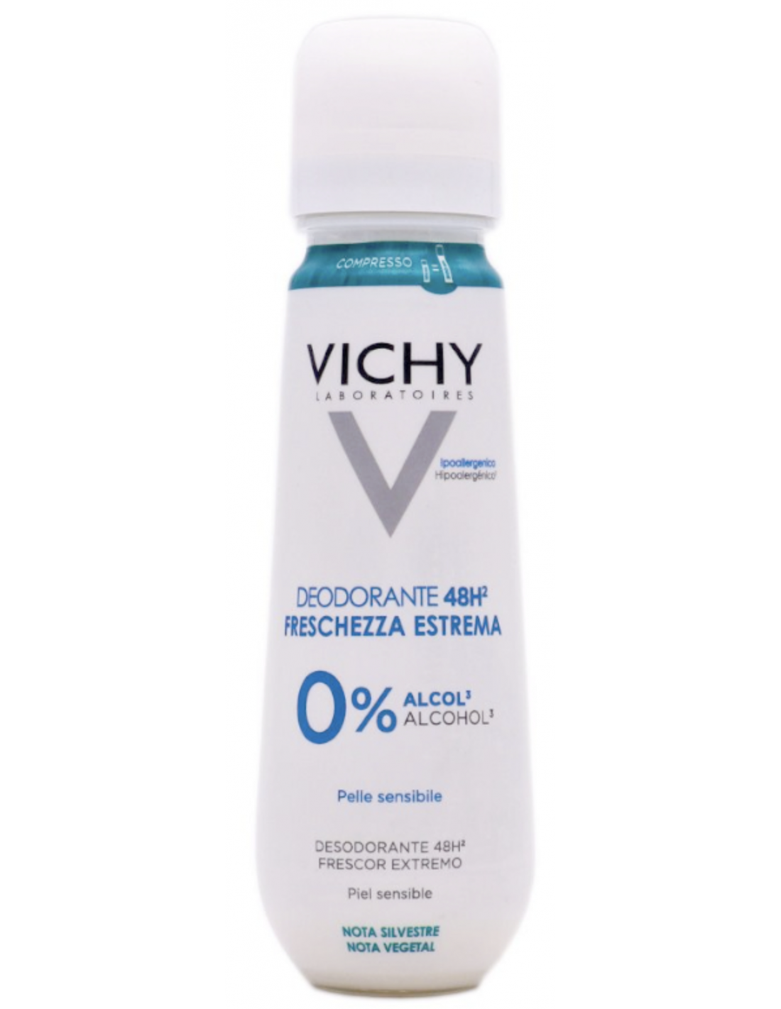 VICHY DESODORANTE MINERAL 48 H TOLERANCIA FRESCOR EXTREMO - 100 mL