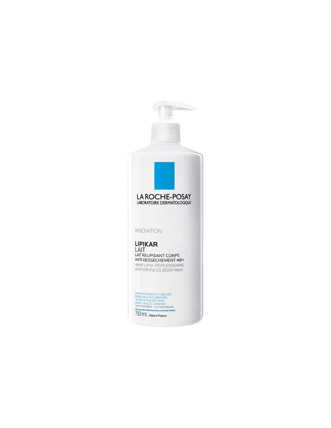 LA ROCHE POSAY LIPIKAR LAIT CORPORAL RELIPIDIZANTE ANTIDESECANTE - 750 mL