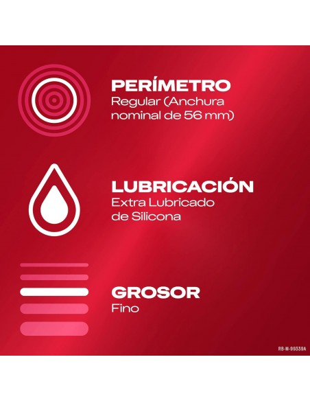 DUREX SENSITIVO SUAVE 12 PRESERVATIVOS - 1 caja de 12 unidades